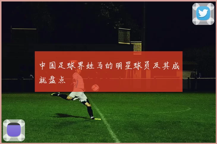 中国足球界姓马的明星球员及其成就盘点