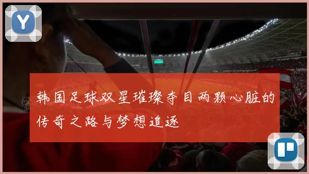 韩国足球双星璀璨夺目两颗心脏的传奇之路与梦想追逐